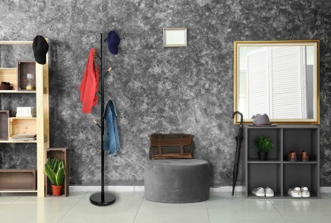 WIESZAK STOJĄCY SIMO CZARNY