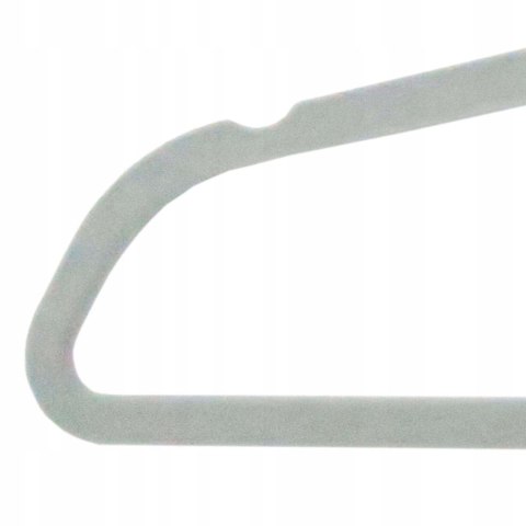 WIESZAK WELUROWY MAXI KOMPLET 60 SZTUK SZARY