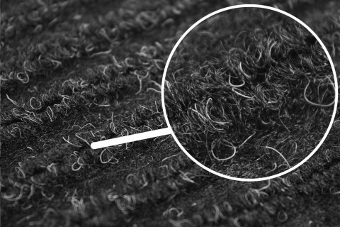 WYCIERACZKA DO BUTÓW WEJŚCIOWA POD DRZWI 80X120 CM YOLANDA CZARNA