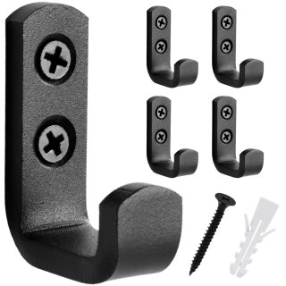 ZESTAW 5 WIESZAKÓW Z ŻELIWA ABRIS CZARNY