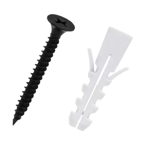 ZESTAW 5 WIESZAKÓW Z ŻELIWA ABRIS CZARNY