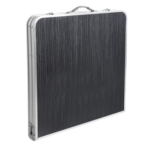 ZESTAW TURYSTYCZNY TRAMP KEMPINGOWY SKŁADANY 120X60 CM BLACK WOOD