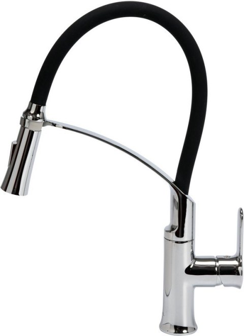 BATERIA ZLEWOZMYWAKOWA, ELASTYCZNA WYLEWKA FLEXIBLE 2,CZARNA BATERIA ZLEWOZMYWAKOWA, ELASTYCZNA WYLEWKA FLEXIBLE 2,CZARNA