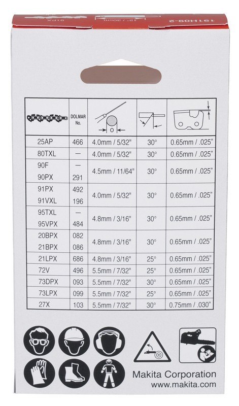 ŁAŃCUCH TNĄCY 10CM 80TXL 0,325'' SZER. ROWKA 1.1MM DUC101 ŁAŃCUCH TNĄCY 10CM 80TXL 0,325'' SZER. ROWKA 1.1MM DUC101
