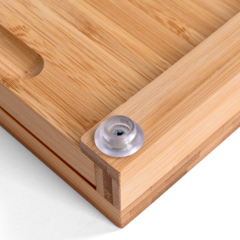 DESKA BAMBUSOWA DO SERÓW WARNA 22 CM +NOŻE