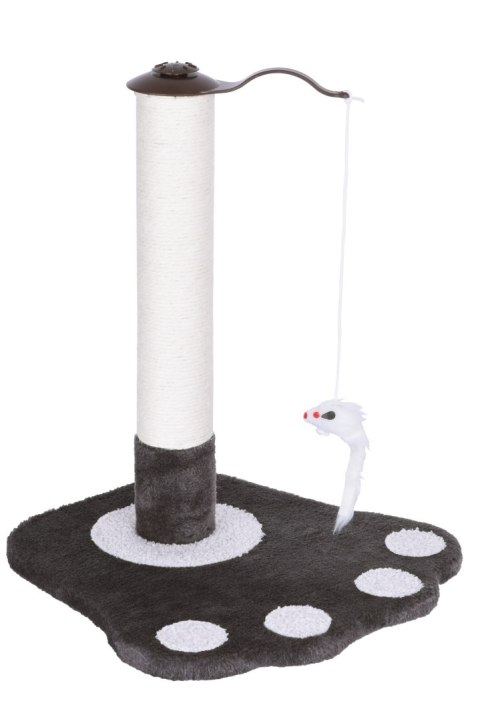 DRAPAK JUTOWY SŁUPEK DLA KOTA TOLEK ANTRACYT