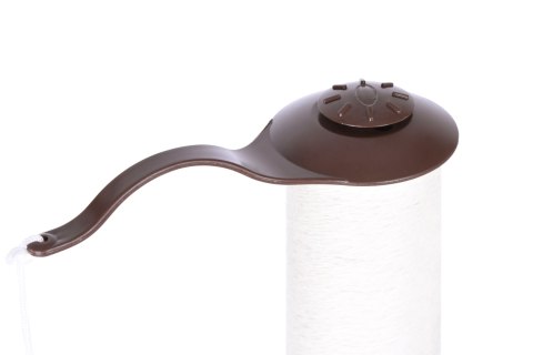 DRAPAK JUTOWY SŁUPEK DLA KOTA TOLEK ANTRACYT