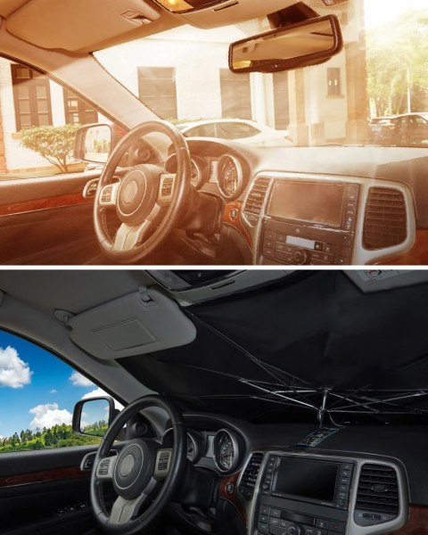 OSŁONA PRZECIWSŁONECZNA PARASOL UV HELIOS DO SAMOCHODU