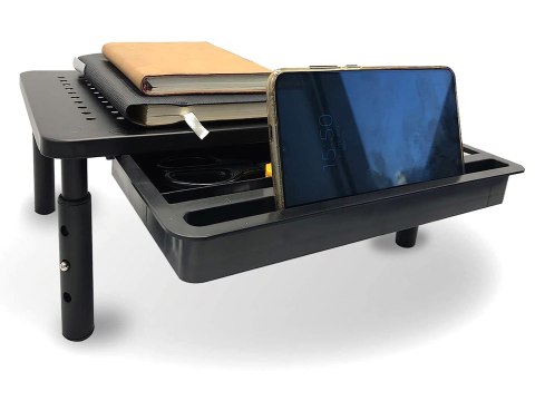 PODSTAWKA POD MONITOR LAPTOP NANKIN CZARNA + SZUFLADA