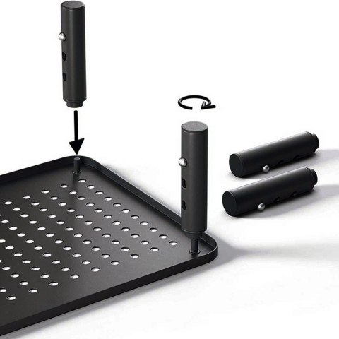 PODSTAWKA POD MONITOR LAPTOP NANKIN CZARNA + SZUFLADA