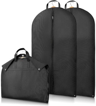 POKROWIEC NA UBRANIA CERTO CZARNY KOMPLET 2 SZTUK