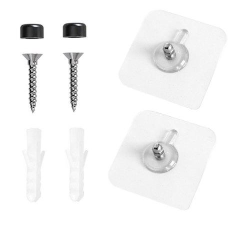 PÓŁKA LOFT ITAKA DO ŁAZIENKI POD PRYSZNIC ZESTAW 2 SZTUK