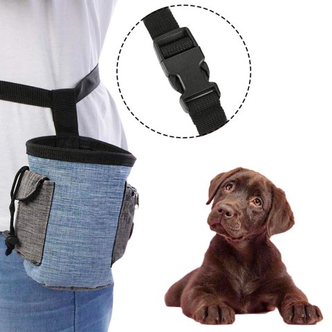 SASZETKA NA PRZYSMAKI DLA PSA MAILO NIEBIESKA