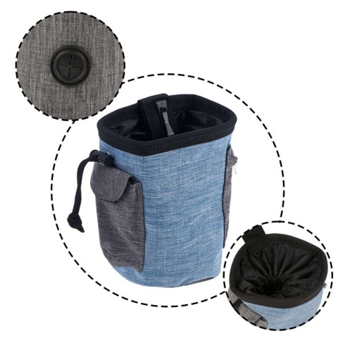 SASZETKA NA PRZYSMAKI DLA PSA MAILO NIEBIESKA