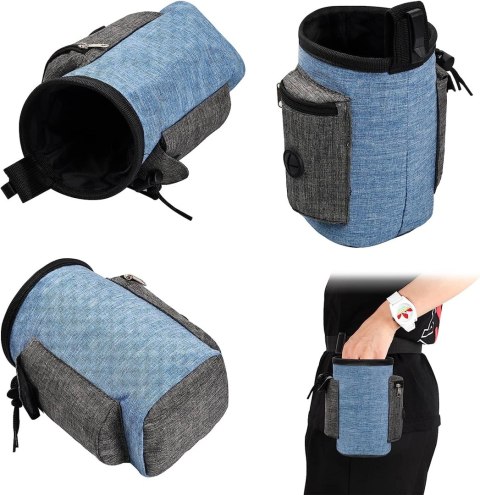 SASZETKA NA PRZYSMAKI DLA PSA MAILO NIEBIESKA