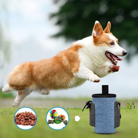 SASZETKA NA PRZYSMAKI DLA PSA MAILO NIEBIESKA