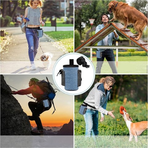 SASZETKA NA PRZYSMAKI DLA PSA MAILO NIEBIESKA