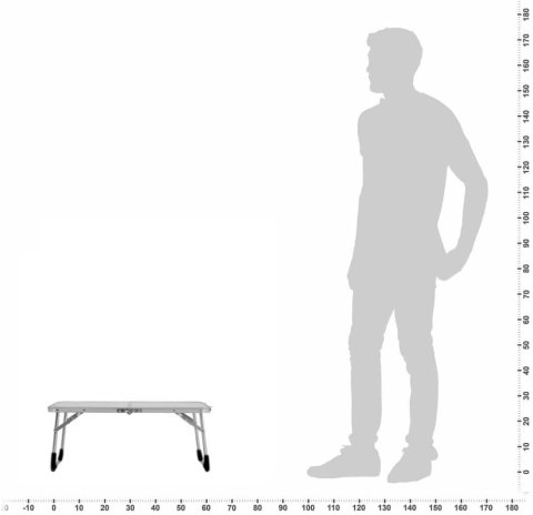 STOLIK TURYSTYCZNY KEMPINGOWY MARCO BIAŁY WALIZKA