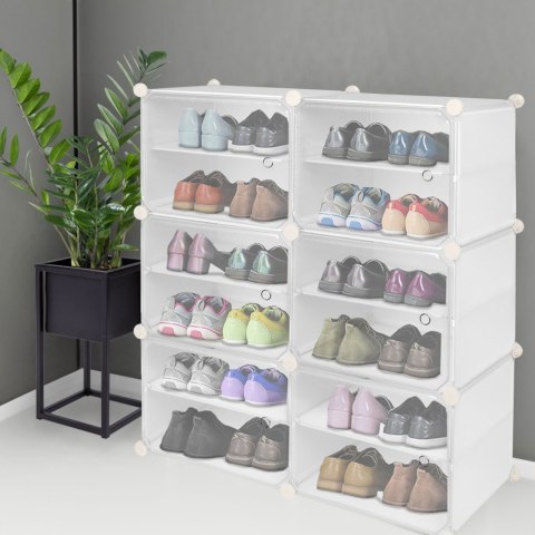 SZAFKA MODUŁOWA NA BUTY PETRA BIAŁA