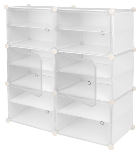 SZAFKA MODUŁOWA NA BUTY PETRA BIAŁA