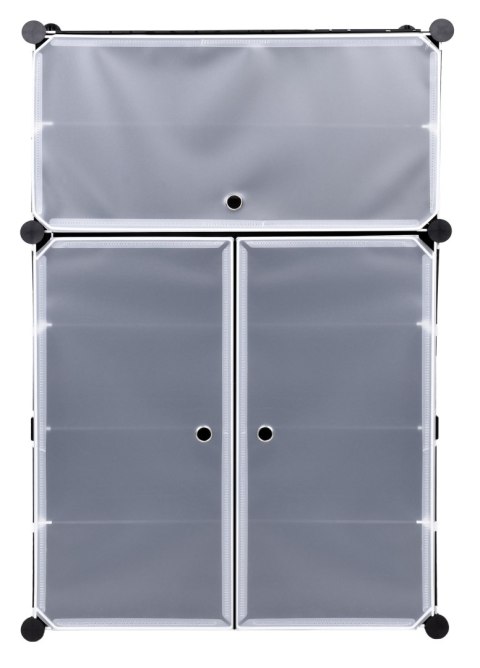 SZAFKA MODUŁOWA NA BUTY RAKIA CZARNA