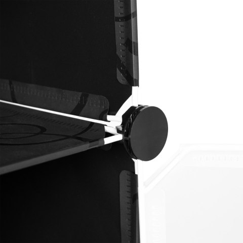 SZAFKA MODUŁOWA NA BUTY RAKIA CZARNA