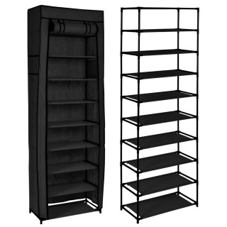 SZAFKA TEKSTYLNA NA BUTY LEA CZARNA