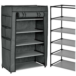 SZAFKA TEKSTYLNA NA BUTY MONA ANTRACYT