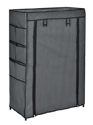 SZAFKA TEKSTYLNA NA BUTY MONA ANTRACYT