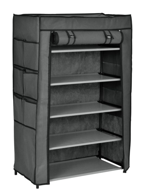 SZAFKA TEKSTYLNA NA BUTY MONA ANTRACYT