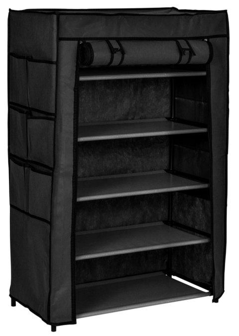 SZAFKA TEKSTYLNA NA BUTY MONA CZARNA