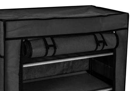 SZAFKA TEKSTYLNA NA BUTY MONA CZARNA