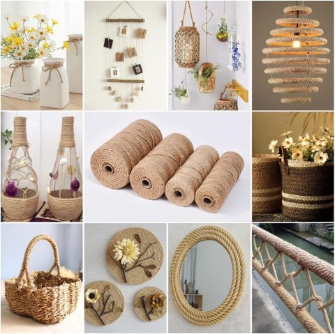 SZNUREK JUTOWY 5MM/50M MINOS