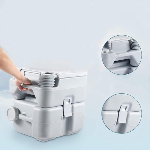 TOALETA PRZENOŚNA MOBILNA VESSA 20L