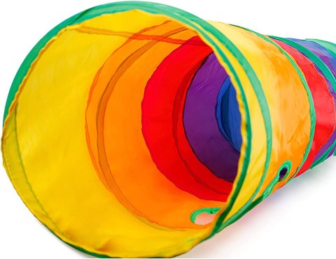 TUNEL DŁUGI SPRĘŻYNA ZABAWKA DLA KOTA FIGARO