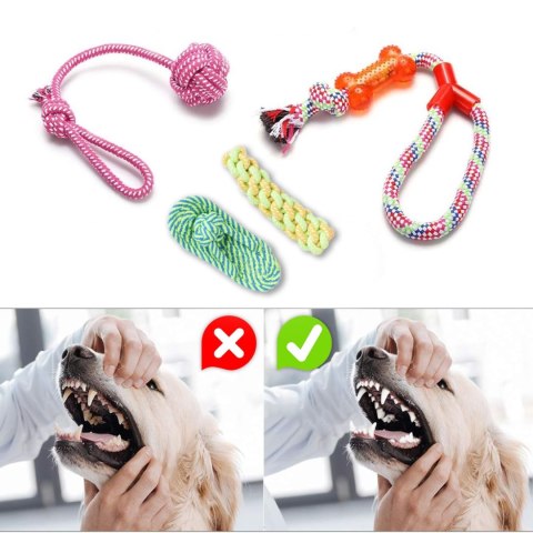 ZESTAW 10 ZABAWEK DLA PSA DYLAN SZARPAKI