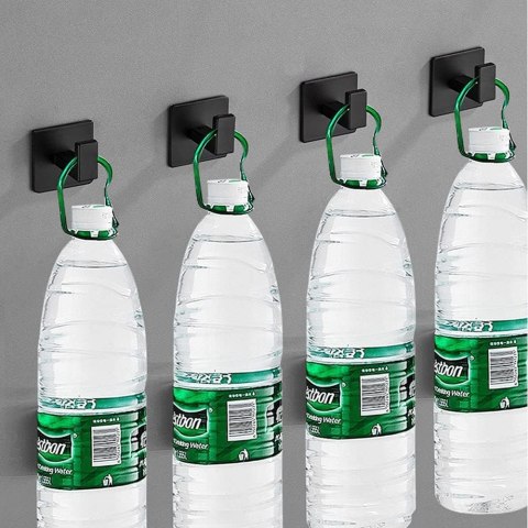 ZESTAW 2 WIESZAKÓW Z ALUMINIUM KSANTI CZARNY