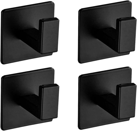 ZESTAW 2 WIESZAKÓW Z ALUMINIUM KSANTI CZARNY