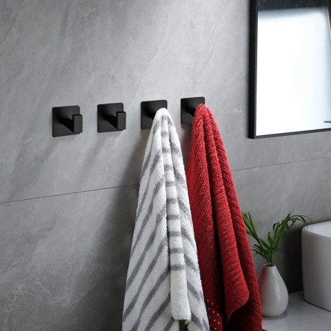 ZESTAW 2 WIESZAKÓW Z ALUMINIUM KSANTI CZARNY