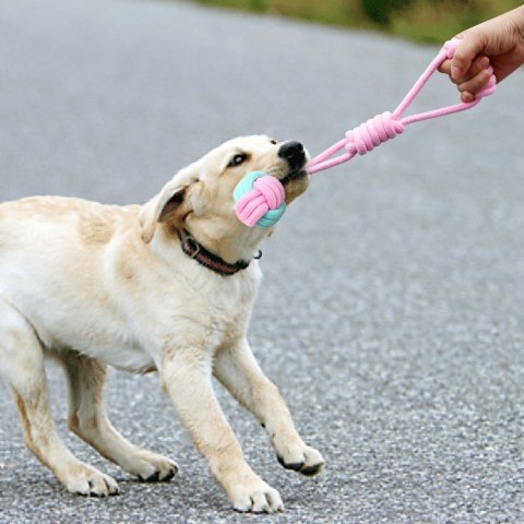 ZESTAW 7 ZABAWEK DLA PSA PINKY SZARPAKI RÓŻOWE