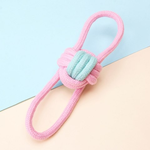 ZESTAW 7 ZABAWEK DLA PSA PINKY SZARPAKI RÓŻOWE