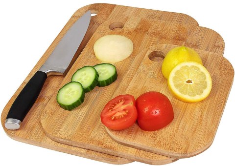 ZESTAW DESEK BAMBUSOWYCH DO KROJENIA SUPRI 3 SZTUKI