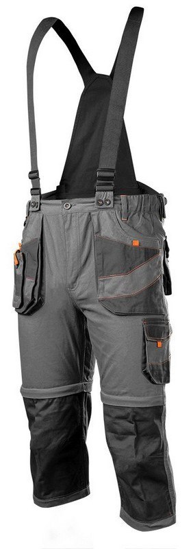 SPODNIE ROBOCZE NA SZELKACH 6W1, ROZMIAR XXL SPODNIE ROBOCZE NA SZELKACH 6W1, ROZMIAR XXL