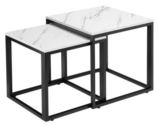 Stoliki kawowe PRAVEN BIAŁY MARMUR