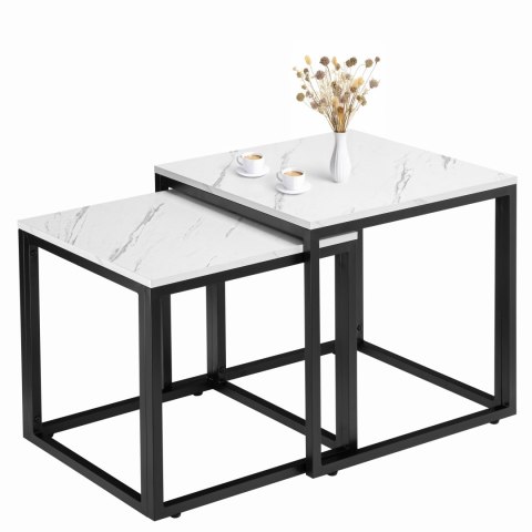 Stoliki kawowe PRAVEN BIAŁY MARMUR