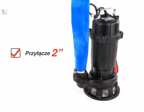 POMPA DO ŚCIEKÓW 750W Z ROZDRABNIACZEM POMPA DO ŚCIEKÓW 750W Z ROZDRABNIACZEM