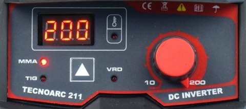 SPAWARKA INWERTOROWA TECNOARC 211 IGBT MMA/TIG VRD SPAWARKA INWERTOROWA TECNOARC 211 IGBT MMA/TIG VRD