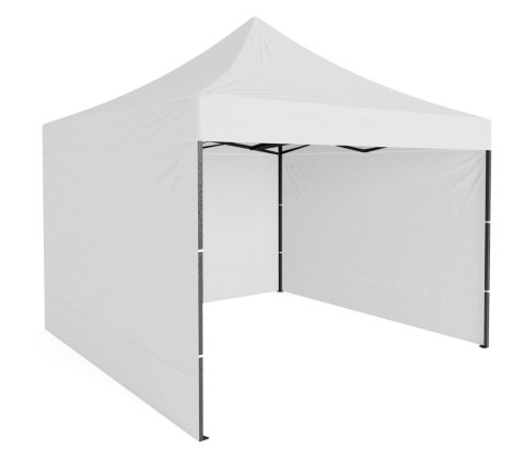 Pawilon handlowy ekspresowy 3x3 m 3 ściany biały