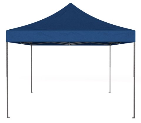 Pawilon handlowy ekspresowy 3x3 m 3 ściany niebieski
