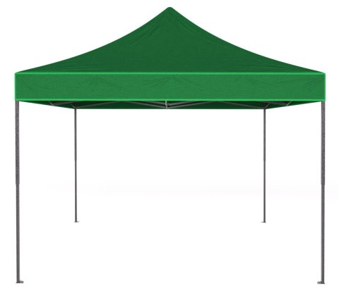 Pawilon handlowy ekspresowy 3x3 m 3 ściany zielony